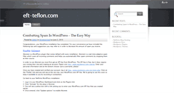 Desktop Screenshot of eft-teflon.com